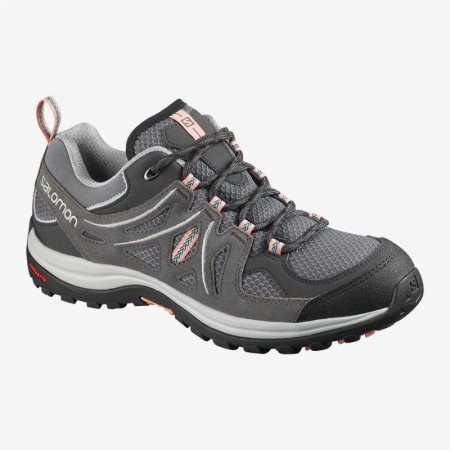 Salomon ELLIPSE 2 AERO W Womens Hiking Shoes Grey UK EGSK